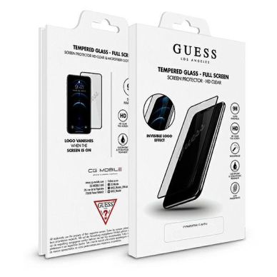 Dėklas Guess Apsauginis Ekrano Grūdintas Stiklas iPhone 12/12 Pro 6,1" Vintage Magic Logo / GUSPP12MSLTR 4