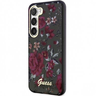 Samsung Galaxy S23 Dėklas Guess Flower GUHCSHCFWSA  S911 Žalias 1