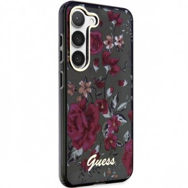 Samsung Galaxy S23 Dėklas Guess Flower GUHCSHCFWSA  S911 Žalias 3