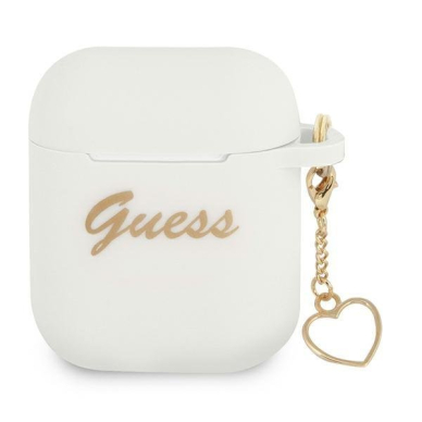 Dėklas Guess GUA2LSCHSH AirPods 1/2 Silicone Charm Collection