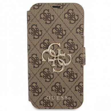 Dėklas Guess GUBKP13L4GMGBR iPhone 13 Pro Rudas 1