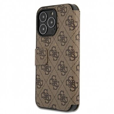 Dėklas Guess GUBKP13L4GMGBR iPhone 13 Pro Rudas 3