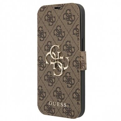 Dėklas Guess GUBKP13L4GMGBR iPhone 13 Pro Rudas