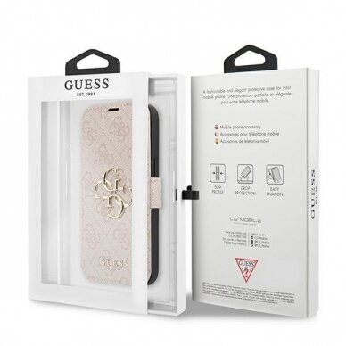 Dėklas Guess GUBKP13L4GMGPI iPhone 13 Pro Rožinis 6