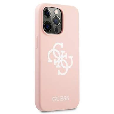 Dėklas Guess GUHCP13LLS4GWPI iPhone 13 Pro / 13 6,1" rožinis 3