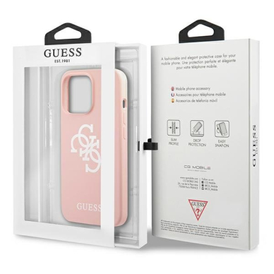 Dėklas Guess GUHCP13LLS4GWPI iPhone 13 Pro / 13 6,1" rožinis 7