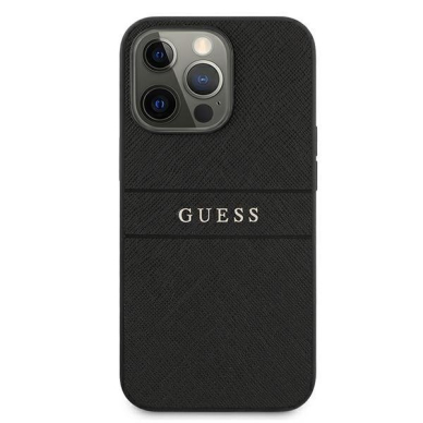 Dėklas Guess GUHCP13LPSASBBK iPhone 13 Pro / 13 6,1" Juodas 2