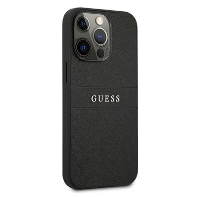 Dėklas Guess GUHCP13LPSASBBK iPhone 13 Pro / 13 6,1" Juodas 3