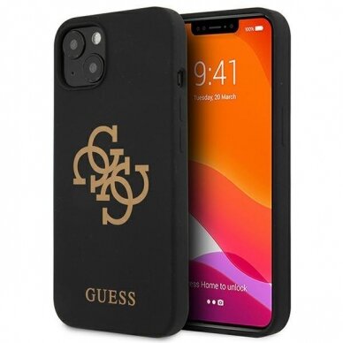 Iphone 13 Dėklas Guess GUHCP13MLS4GGBK  Juodas