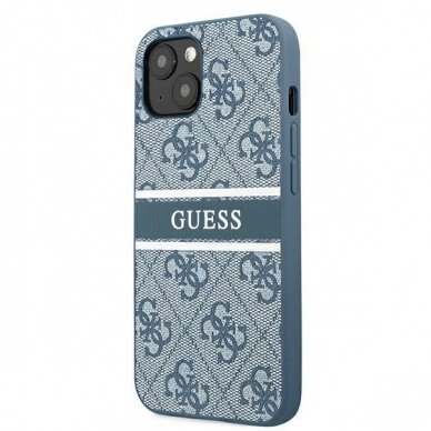 Dėklas Guess GUHCP13S4GDBL 13 mini 5,4" Mėlynas 4G Stripe 1