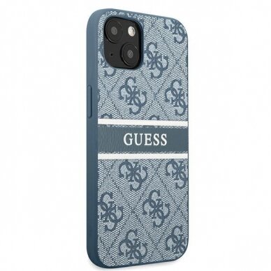 Dėklas Guess GUHCP13S4GDBL 13 mini 5,4" Mėlynas 4G Stripe 3