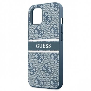 Dėklas Guess GUHCP13S4GDBL 13 mini 5,4" Mėlynas 4G Stripe 5