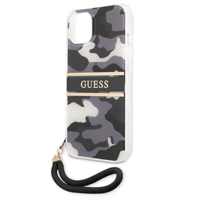 Dėklas Guess GUHCP13SKCABBK iPhone 13 mini Juodas 5