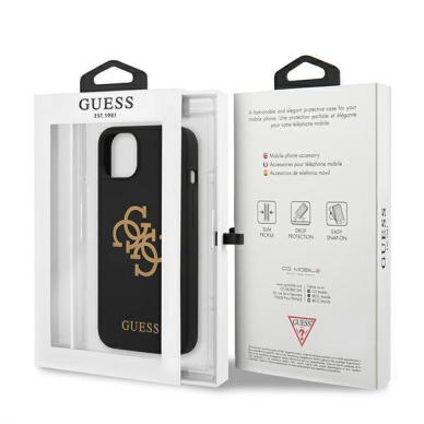 Dėklas Guess GUHCP13SLS4GGBK iPhone 13 mini Juodas 7