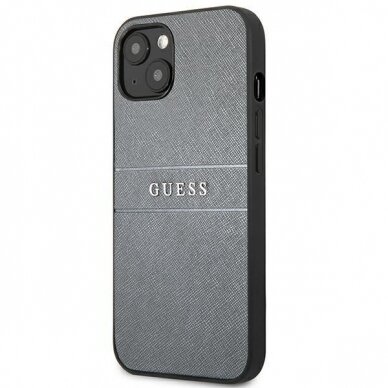 Dėklas Guess GUHCP13SPSASBGR iPhone 13 mini Pilkas 1