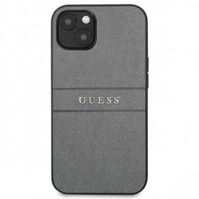 Dėklas Guess GUHCP13SPSASBGR iPhone 13 mini Pilkas 2