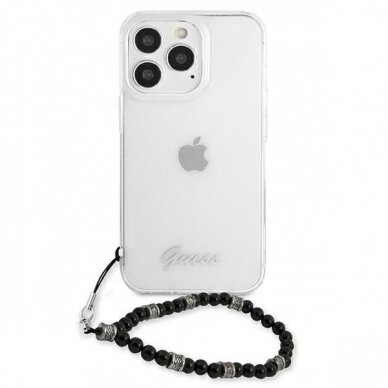 Dėklas Guess GUHCP13XKPSBK iPhone 13 Pro Max Black Pearl 2