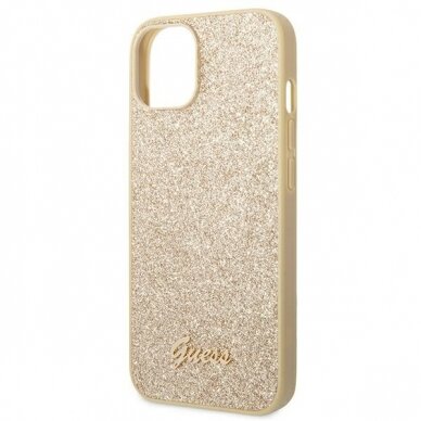 Dėklas Guess GUHCP14SHGGSHD iPhone 14 Auksinis 6