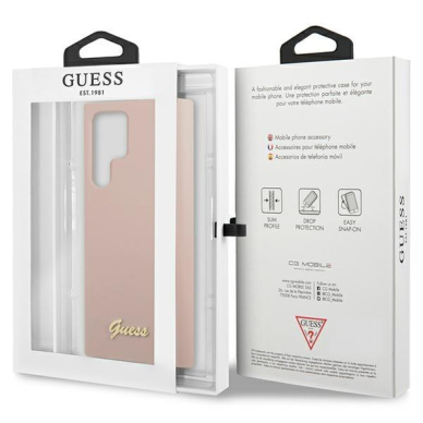 Dėklas Guess GUHCS23LLSLMGPP Samsung Galaxy S23 Ultra Rožinis 7