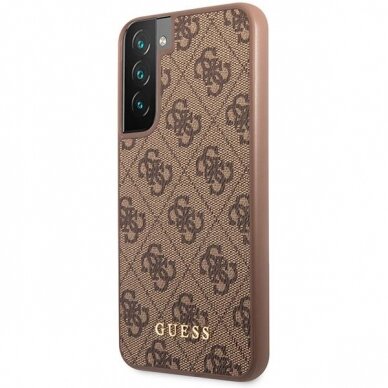 Samsung Galaxy S23 Dėklas Guess GUHCSG4GFBR  Rudas 1