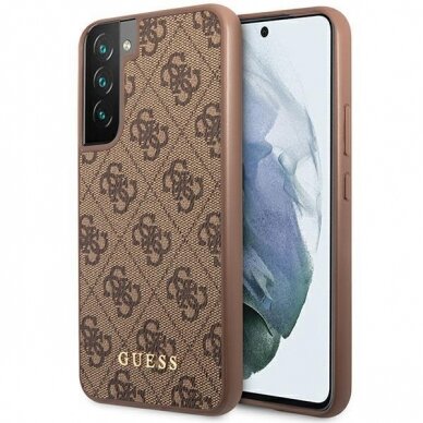 Samsung Galaxy S23 Dėklas Guess GUHCSG4GFBR  Rudas