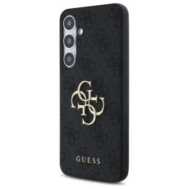 Dėklas Guess GUHCS24FE4GMGGR S24 FE S721 gray/gray hard 4G Big Metal Logo 1