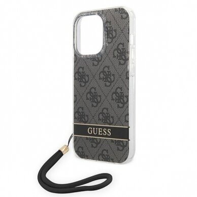 Dėklas Guess GUOHCP14XH4STK iPhone 14 Pro Max Juodas 4