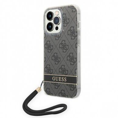 Dėklas Guess GUOHCP14XH4STK iPhone 14 Pro Max Juodas