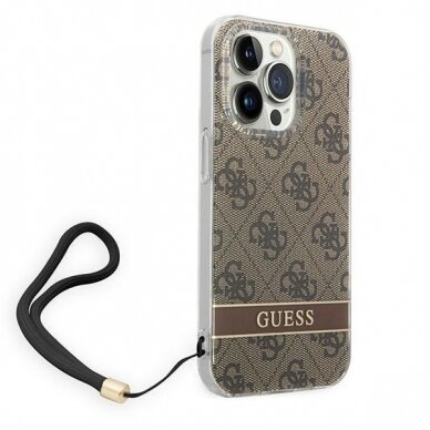 Dėklas Guess GUOHCP14XH4STW iPhone 14 Pro Max Rudas 2