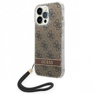 Dėklas Guess GUOHCP14XH4STW iPhone 14 Pro Max Rudas