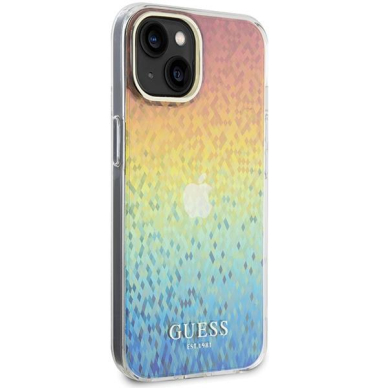 Dėklas Guess IML Faceted Mirror Disco Iridescent   iPhone 15 - multicolored 3