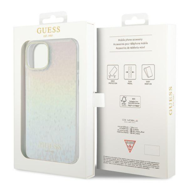 Dėklas Guess IML Faceted Mirror Disco Iridescent   iPhone 15 - multicolored 7