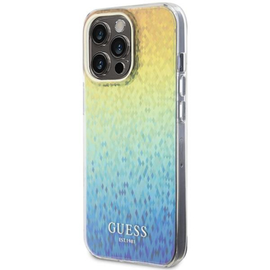 Dėklas Guess IML Faceted Mirror Disco Iridescent   iPhone 15 Pro Max - multicolored 1