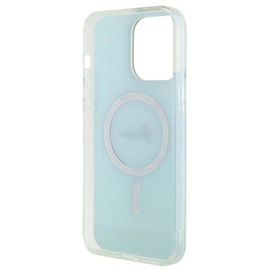 Dėklas Guess IML Iridescent MagSafe   iPhone 15 Pro - turquoise 6