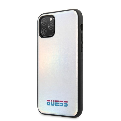 Dėklas Guess iPhone 11 Pro Iridescent Sidabrinis UGLX912 1