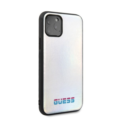 Dėklas Guess iPhone 11 Pro Iridescent Sidabrinis UGLX912 4