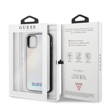 Dėklas Guess iPhone 11 Pro Iridescent Sidabrinis UGLX912 6