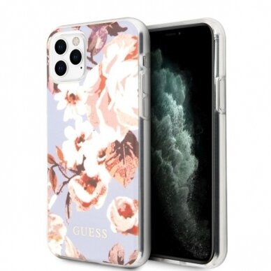 Dėklas Guess iPhone 11 Pro Max N°2 Flower Collection UGLX912