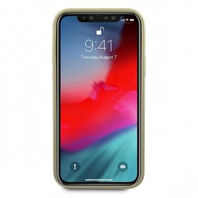 Dėklas Guess iPhone 12 Pro Max Iridescent - Auksinis UGLX912 5