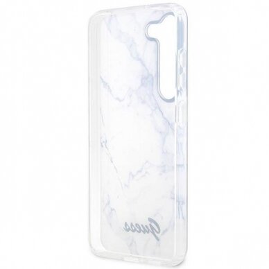 Samsung Galaxy S23 Dėklas Guess Marble GUHCSPCUMAH  S911 Baltas 6