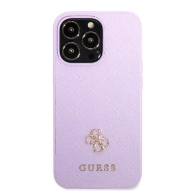 Dėklas Guess Saffiano  GUHCP13XPS4MU iPhone 13 Pro Max Purpurinis 2