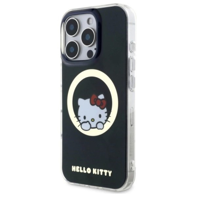 Dėklas Hello Kitty IML Sweet Kitty Magsafe iPhone 16 Pro  - Juodas 1