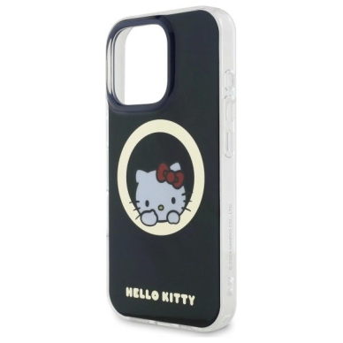 Dėklas Hello Kitty IML Sweet Kitty Magsafe  iPhone 16 Pro Max - Juodas 5