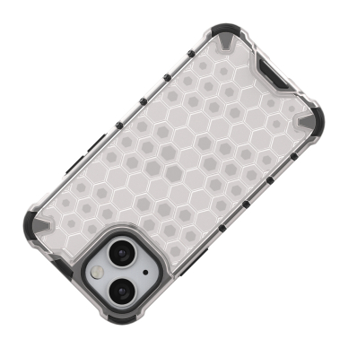 Dėklas Honeycomb Case armor cover with TPU iPhone 13 mini Juodas 6