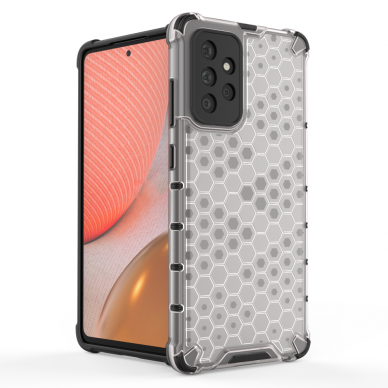 Samsung Galaxy A72 Dėklas Honeycomb Case armor cover with TPU 4G Mėlynas 1