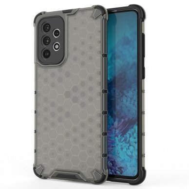 Samsung Galaxy A73 Dėklas Honeycomb case juodas