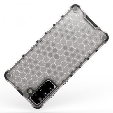 Dėklas Honeycomb case Samsung Galaxy S22 + (S22 Plus) permatomas 5