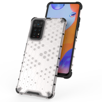 Dėklas Honeycomb case Xiaomi Redmi Note 11 Pro + / 11 Pro Juodas 6