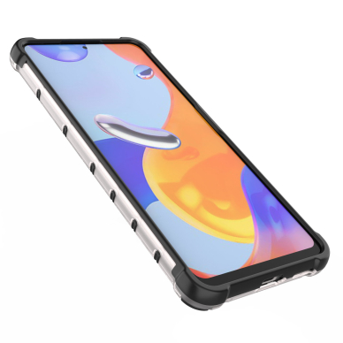 Dėklas Honeycomb case Xiaomi Redmi Note 11 Pro + / 11 Pro Juodas 9