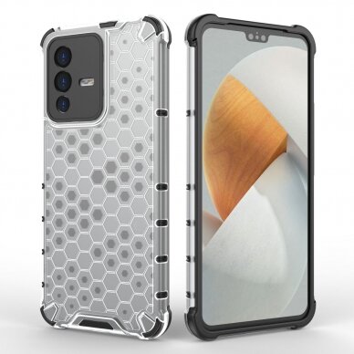 Dėklas Honeycomb Vivo V23 5G Permatomas UGLX912 4